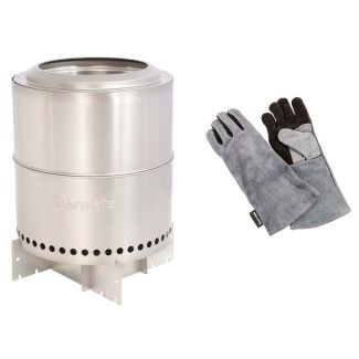 Charmate Packable Firepit & BBQ + Carry Bag + Charmate Gloves [ CM201TPK ]