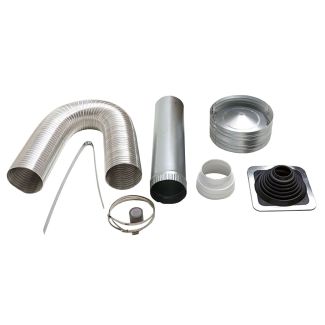 IAG Rangehood Metal Roof Flue / Vent Ducting Kit with Waterproof Roof Cowl [ DKRM ]