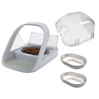 Sure PetCare SureFeed Microchip Pet Feeder Connect + Rear Cover & 2 Metal Bowls [ IMPFWT ]