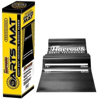 Harrows Professional Heavy Duty Rubber Dart Mat with Throw Lines [ JE05 ]