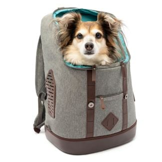Kurgo Rucksack Dog Carrier Airline Approved in Heather Grey [ K81024 ]