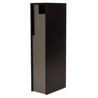 Northcote Pottery Swift Steel Pillar Letterbox in Grey with Combination Lock [ LB2503-GY ]