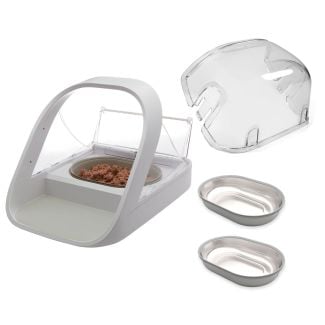 Sure PetCare SureFeed Microchip Pet Feeder + Rear Cover & 2 Metal Bowls [ MPF001 ]