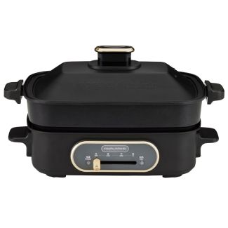 Morphy Richards Multifunction Cooking Pot 2.5L in Soft Gold / Black [ MRSGMP25B ]