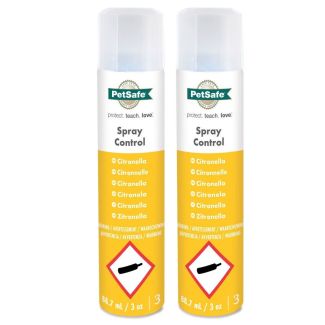 PetSafe Citronella Spray Refill Can 2 Pack for Bark Control 88.7ml [ PAC19-14218x2 ]