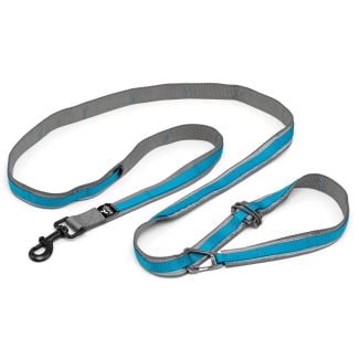 Kurgo Quantum 6-in-1 Dog Leash Version 2.0 in Blue [ POG30-17746 ]
