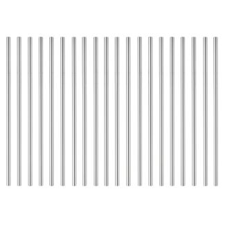 RSVP Endurance Stainless Steel Frozen Drink Sustainable Drink Straws 20 Pack [ RVSIPLGx5 ]