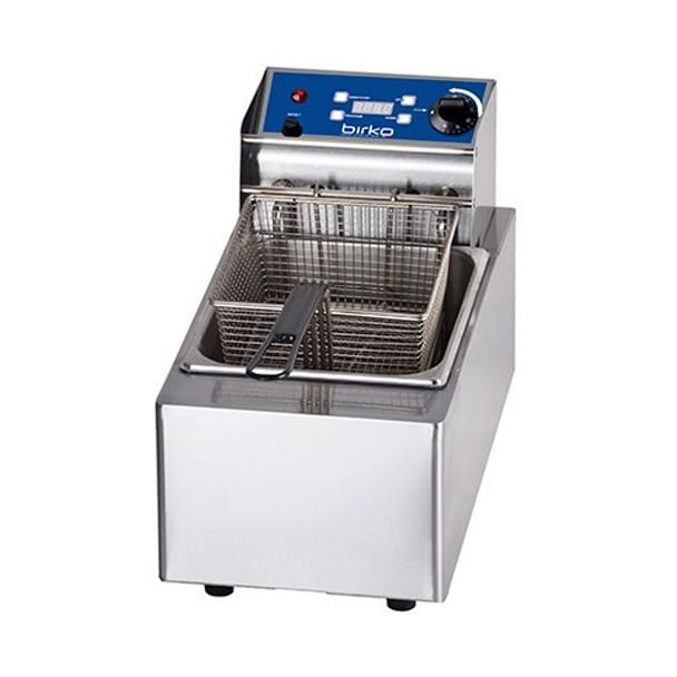 Birko Commercial 5 Litre Single Deep Fryer with Timer Controls [ 1001001 ]