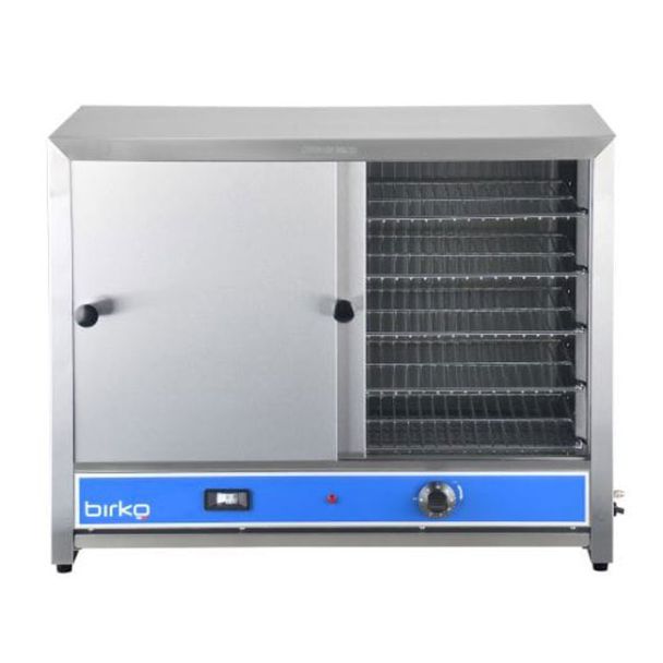 Birko 100 Pie Capacity Builders Pie Warmer with Stainless Steel Doors [ 1040093 ]