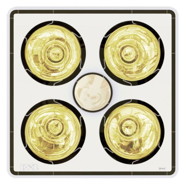 IXL Paramount 3 in 1 Bathroom Tastic with Exhaust Fan 4 x 275W Heat Lamps [ 12310 ]