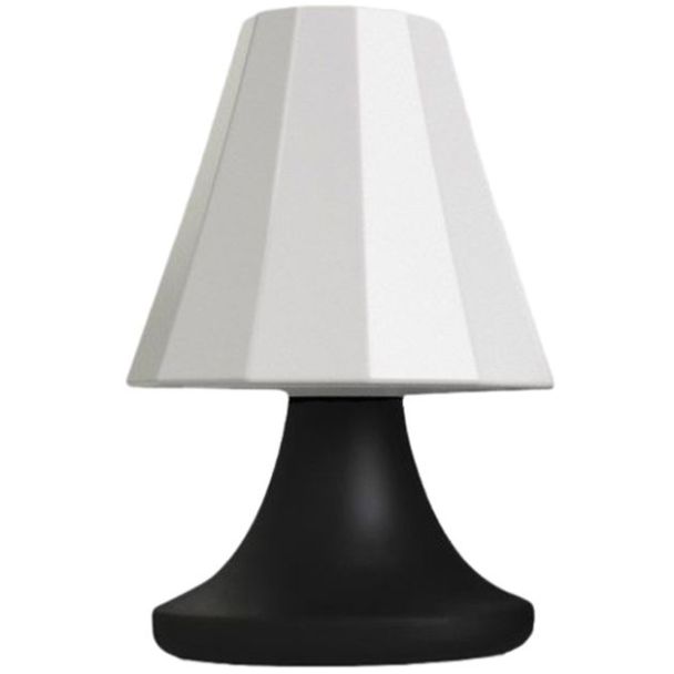 Silicone Zone Lamp Shaped Silicone Salt & Pepper Shaker in Black/White [ 313475 ]