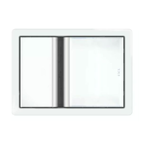 IXL Tastic Luminate Essential Single 3 in 1 Bathroom Heater Exhaust Fan Light [ 31611 ]