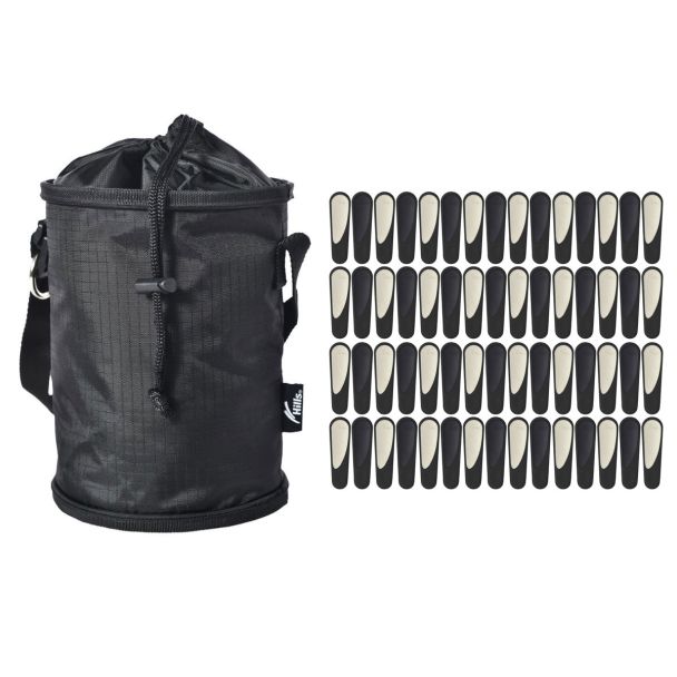 Hills Waterproof Peg Bag / Hanging Peg Basket + 60 Pegs Bundle [ 8015BB ]