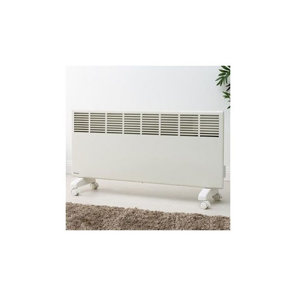 Rinnai 2200W Electric Manual Panel Heater + Castors & Wall Mounts [ EPH22MW ]