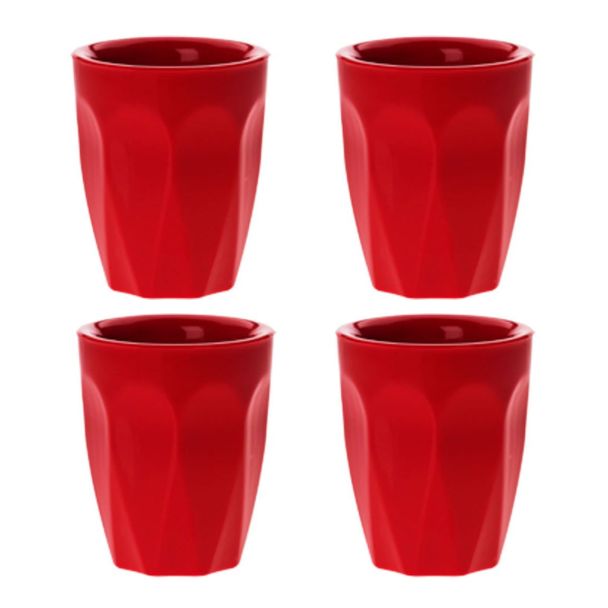 BYO Silicone Bubbacino in Red - 4 Pack [ BUBBARDX4 ]