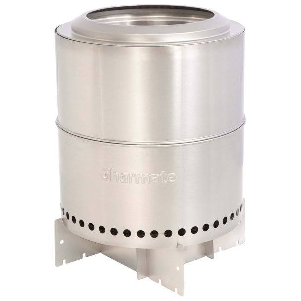 Charmate Packable Firepit & BBQ 360mm Diameter with Carry Bag [ CM201T ]