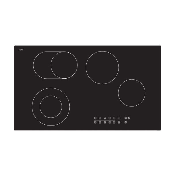 Baumatic 90cm Ceramic Cooktop with 4 Cooking Zones [ GECE9004 ]