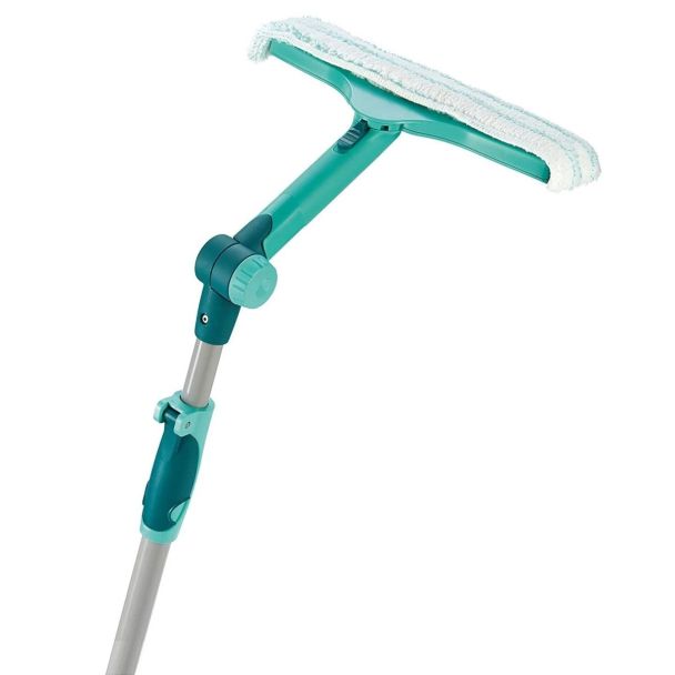 Leifheit Click-System 3-In-1 Window Cleaner With Telescopic Handle [ GLH51120 ]