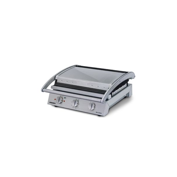 Roband 8 Slice Ribbed Top / Smooth Bottom Plate Non Stick 2300W Grill Station [ GSA810RT ]