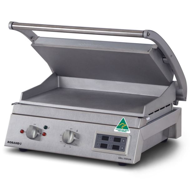 Roband 8 Slice Smooth Plate 2300W Grill Station with Electronic Timer [ GSA810SE ]