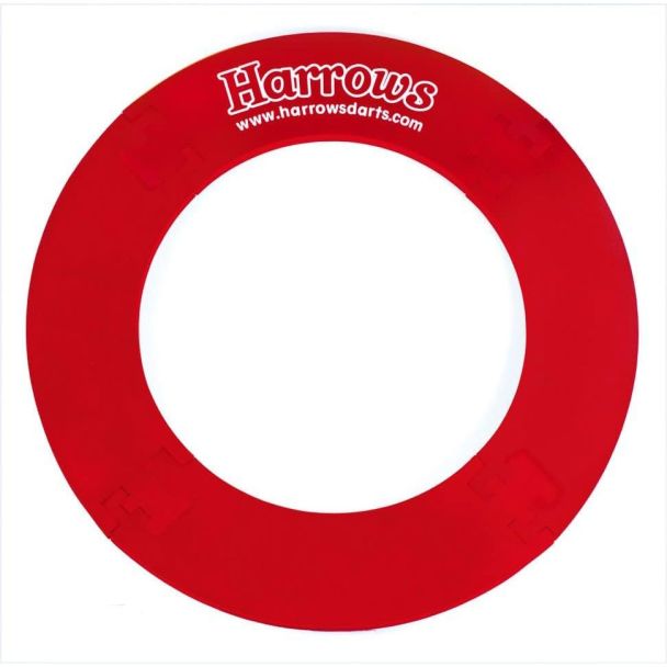 Harrows 4 Piece Dartboard Surround for Wall Protection in Red [ JE22 ]