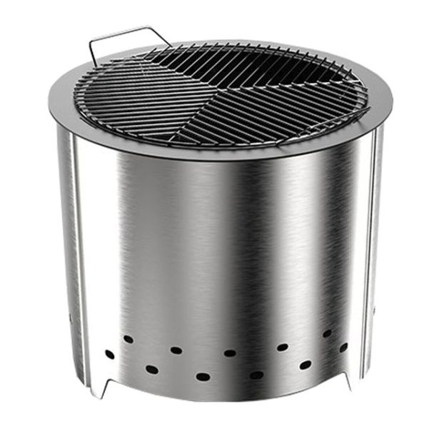 Masport Mawson Radial Dual Wall Fire Pit with Grill & Waterproof Cover [ MMRFP ]