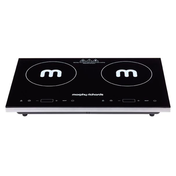 Morphy Richards 2200W Portable Dual Induction Cooktop [ MRICD22BK ]