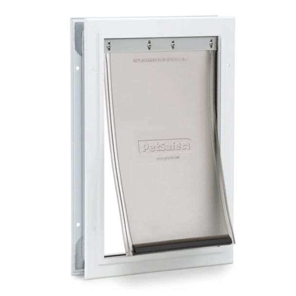 PetSafe Medium Aluminium Cat & Dog Pet Door with Closing Panel [ PPA00-10860 ]