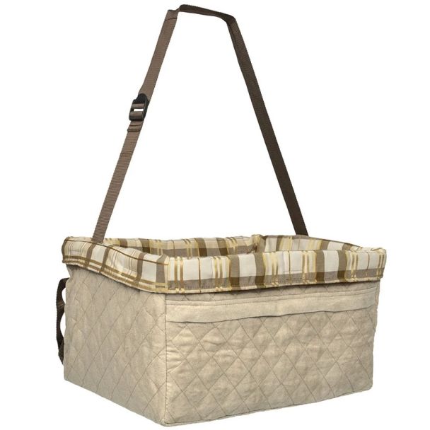 PetSafe Happy Ride Quilted Dog Safety Seat up to 11kg Capacity [ PTV17-16900 ]