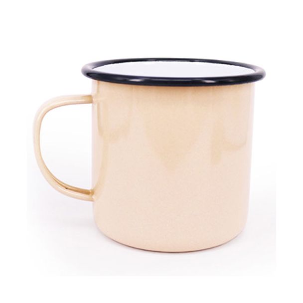 Dishy Enamelware 350ml Mug in Mocha Enamel [ RD4802 ]