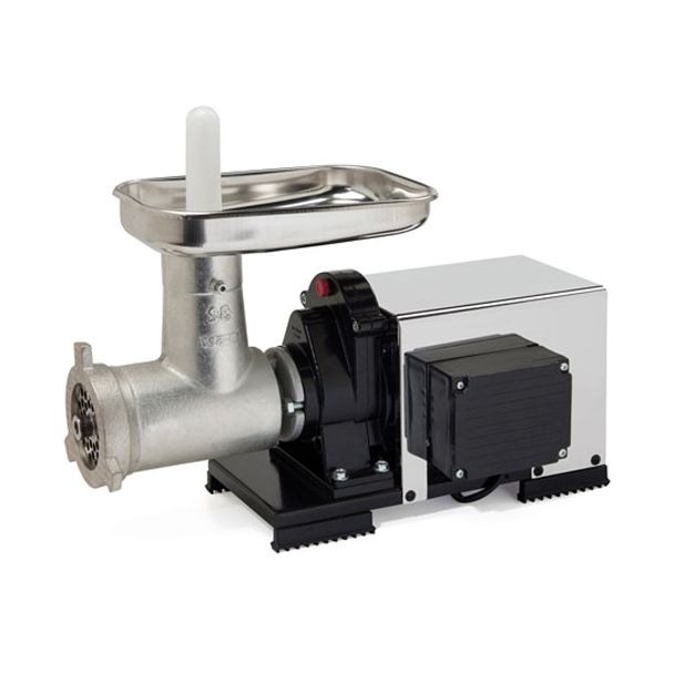 Reber #32 Italian Made Commercial Meat Mincer 1200W 1.5HP Short Barrel 9504NSP [ RE15N32 ]
