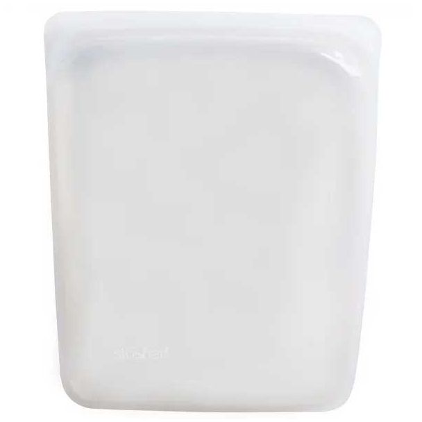 Stasher Reusable Silicone Food Storage Bag Half Gallon / 1.92L in Clear [ STHG00 ]