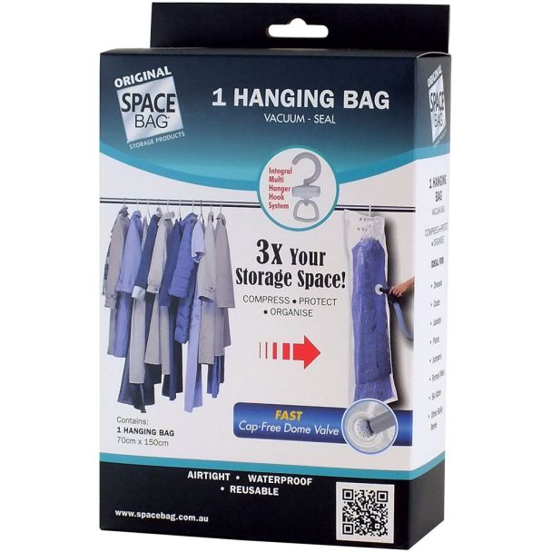 Space Bag Genuine Vacuum Seal Hanging Dress / Suit Sized Bag [ USB57014 ]